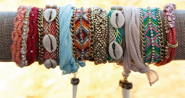 Pulseras hippies