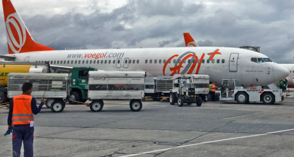 Tráfico en aeropuerto